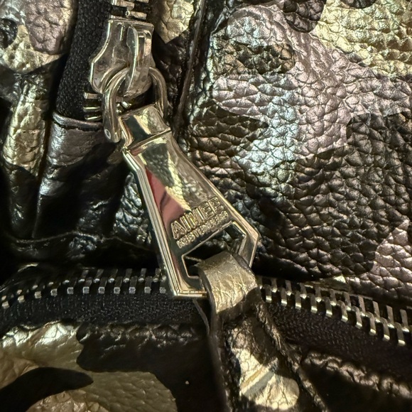 Aimee Kestenburg Metallic Camo Pebbled Leather Backpack main image 7